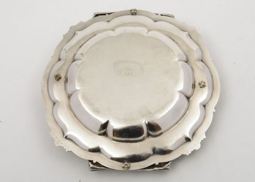 Rare & Fabulous Silver Plated Victorian Napkin Box - circa 1860