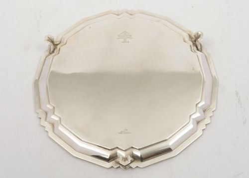 Lovely Art Deco Silver Plated Salver/Tray - circa 1930