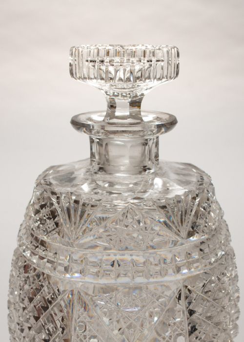 Fabulous Victorian Glass Spirit Barrel - circa 1880