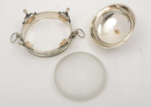 Unusual Victorian Silver Plated Butter Dish - circa 1890