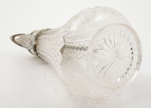 Lovely Victorian Cut Glass Claret Jug - circa 1890