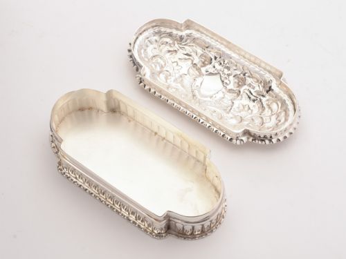 Gorgeous Victorian Silver Plated Trinket Box - circa 1890