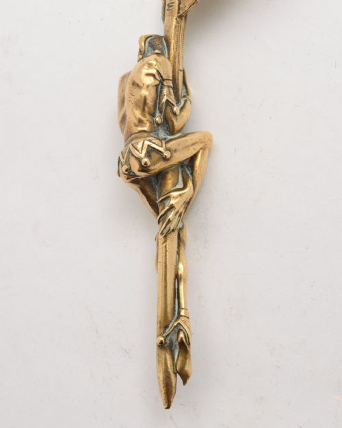 Fabulous French Cast Bronze Paper Knife - circa 1880