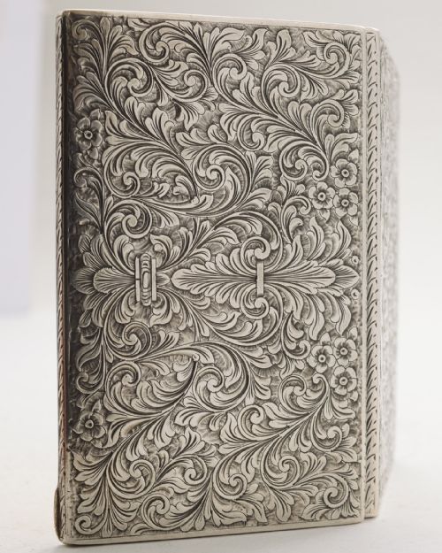 Superb Italian 800 Silver Cigarette Case - circa 1930