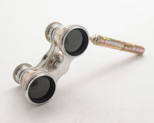 Lovely Pair Mother of Pearl Opera Glasses - circa 1920