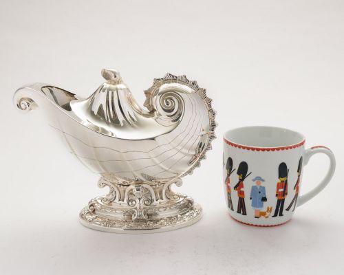 Super Victorian Silver Plated Spoon Warmer - circa 1880