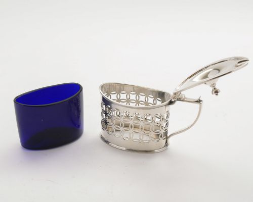 Nice Edwardian Silver Mustard Pot - Chester 1902