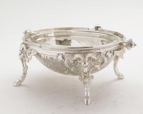 Gorgeous Victorian Roll Over Butter Dish - circa 1890
