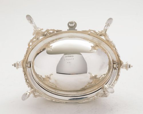 Gorgeous Victorian Roll Over Butter Dish - circa 1890