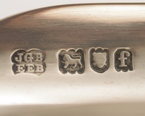 Nice Edwardian Silver Cigar Rest/ Ashtray - London 1901