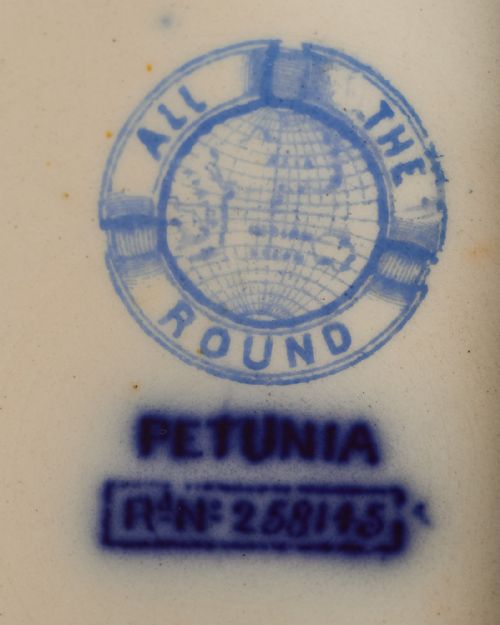 Lovely Victorian China Biscuit Barrel - 1895