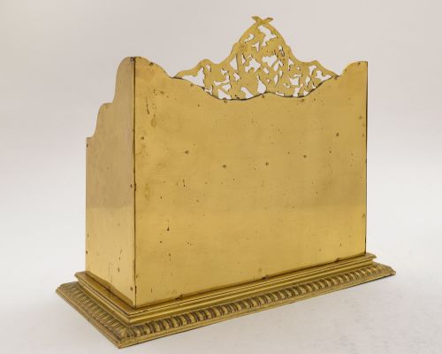 Stunning Victorian Brass & Copper Letter/Document Rack - circa 1880