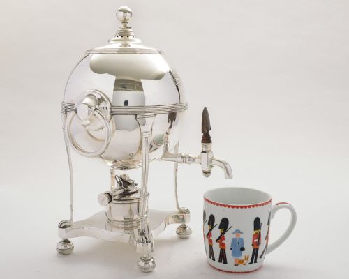 Nice Edwardian Silver Plated Tea Urn - circa 1905