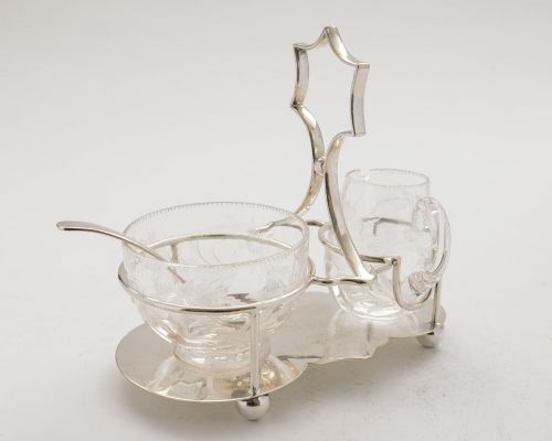 Pretty Edwardian Cream & Sugar - circa 1905