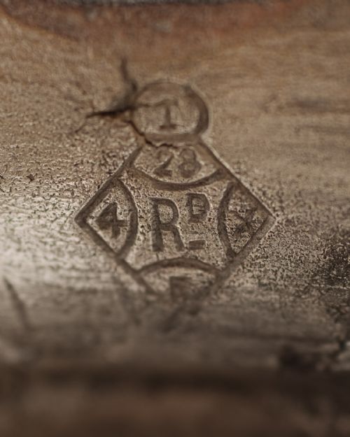 Gorgeous Victorian Silver Plated 6 piece Egg Cruet - 1868