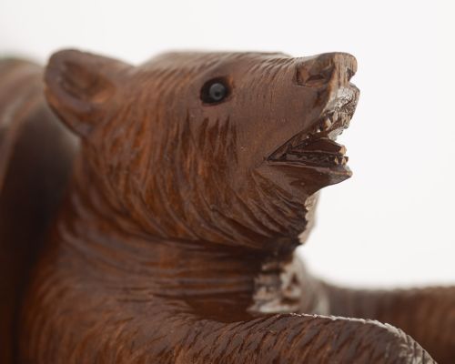 Unusual Black Forest Bear Postal Scales - circa 1900