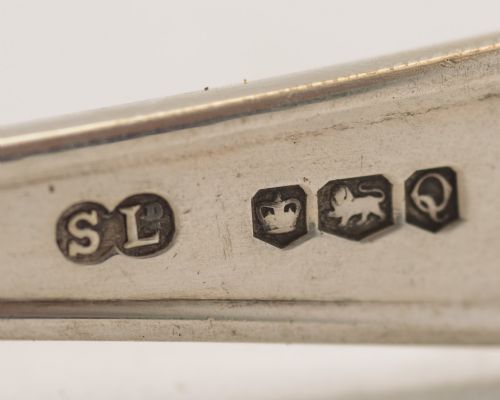 Nice Cased Set of 6 Silver Cake Forks - Sheffield 1958