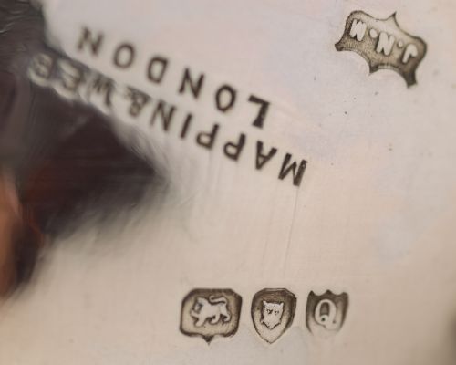 Gorgeous Victorian Set of Silver Salts - London 1891