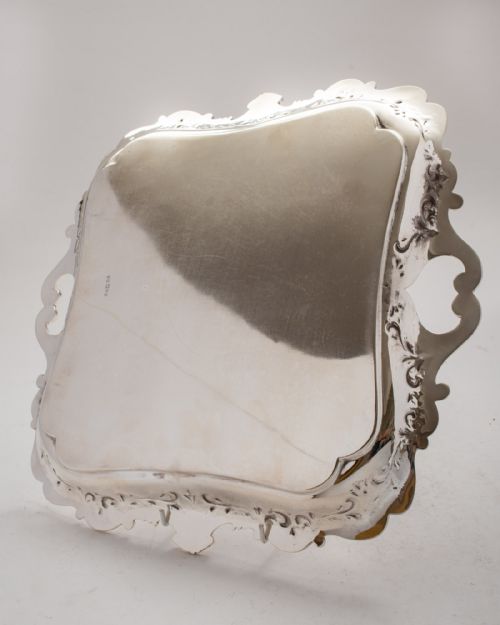 Gorgeous Victorian Silver Plated Tray - circa 1880
