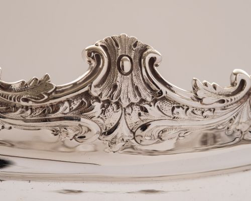 Gorgeous Victorian Silver Plated Tray - circa 1880