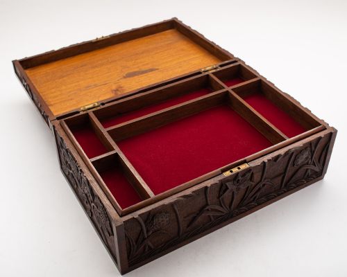 Super Large Arts & Crafts Oak Box - circa 1900