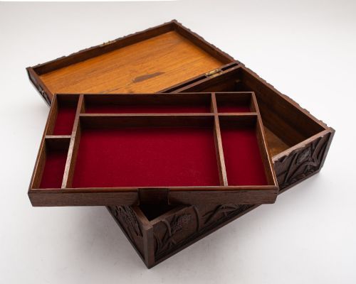 Super Large Arts & Crafts Oak Box - circa 1900