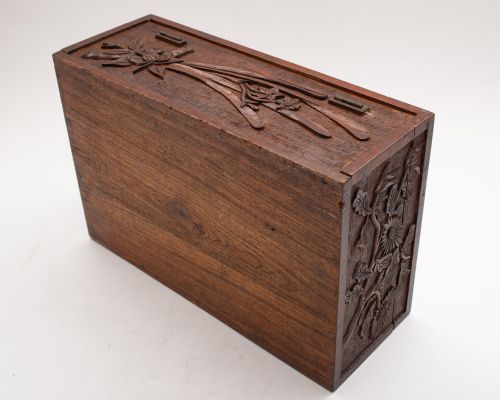 Super Large Arts & Crafts Oak Box - circa 1900