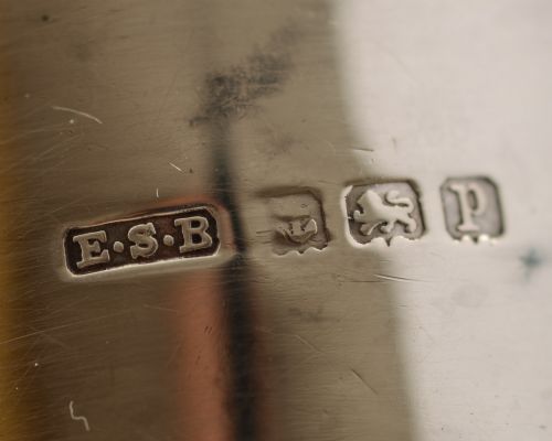 Nice Cased Set (4) Silver Napkin Rings - Birmingham 1914