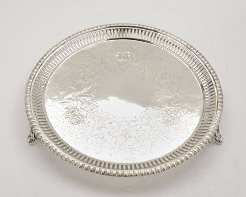 Gorgeous Victorian Silver Plated Salver/Tray - circa 1880