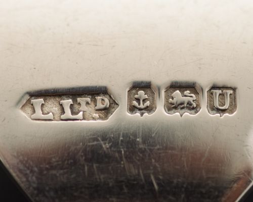 Nice Set of 6 Silver Cake Forks - Birmingham 1944