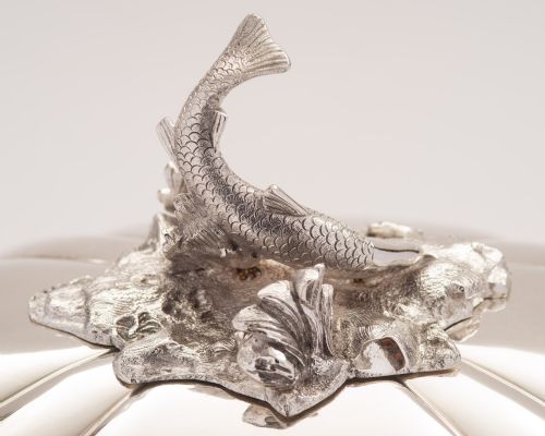 Fabulous Victorian Silver Plated Food Cover - circa 1840
