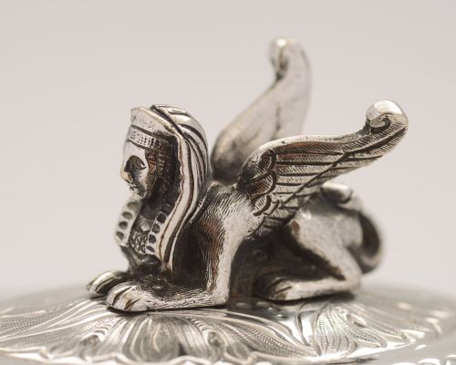 Fabulous Victorian Silver Plated Biscuit Box - circa 1890