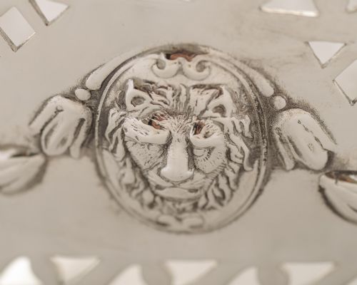 Elegant Edwardian Silver Plated Bread Basket - circa 1905