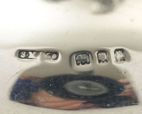 Unusual Silver Cockerel Paperweight - London 1930