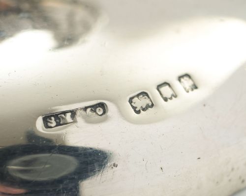 Unusual Silver Cockerel Paperweight - London 1930