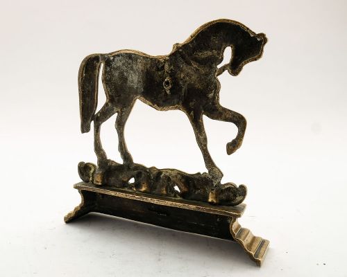 Gorgeous Victorian Brass Door Stop - circa 1880