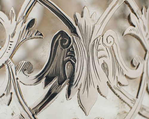 Stunning Victorian Silver Plated/Glass Claret Jug - Circa 1880