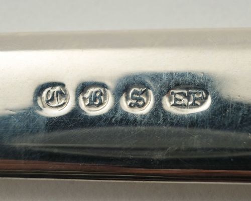 Nice Victorian Silver Plated 'Sword' Paperknife - circa 1890