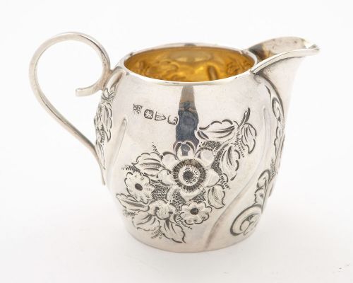 Pretty Little Victorian Silver Jug - Chester 1894