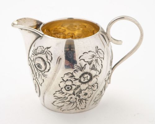 Pretty Little Victorian Silver Jug - Chester 1894