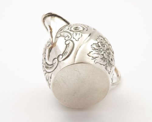 Pretty Little Victorian Silver Jug - Chester 1894