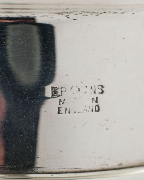 Nice Silver Plated/ Cut Glass Art Deco Cocktail Shaker - Circa 1930