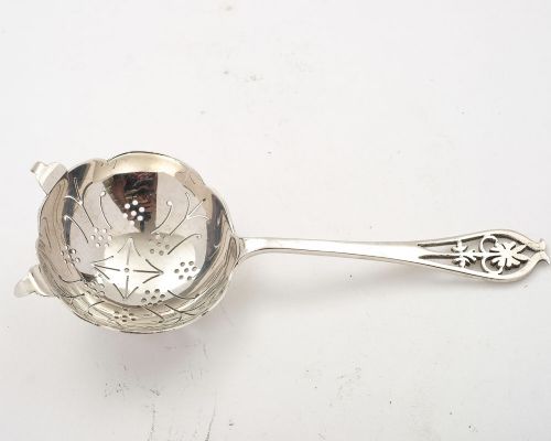 Nice Silver Tea Strainer - Sheffield 1947