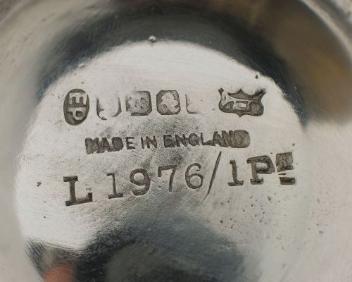 Fabulous Art Deco Glass/Silver Plated Cocktail Shaker - circa 1930