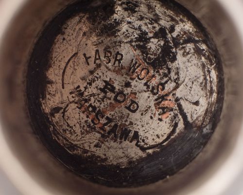 Elegant Pair Large Silver Plated Polish Candlesticks - circa 1880