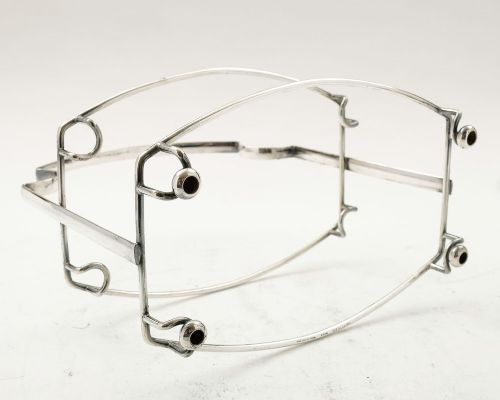 Nice Art Deco Silver Plated / Glass Cake Stand - circa 1930