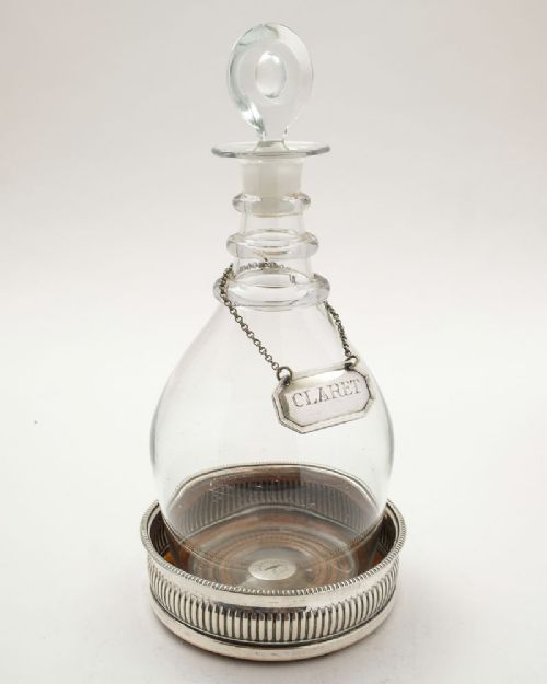 Nice Georgian Decanter and Coaster - circa 1820