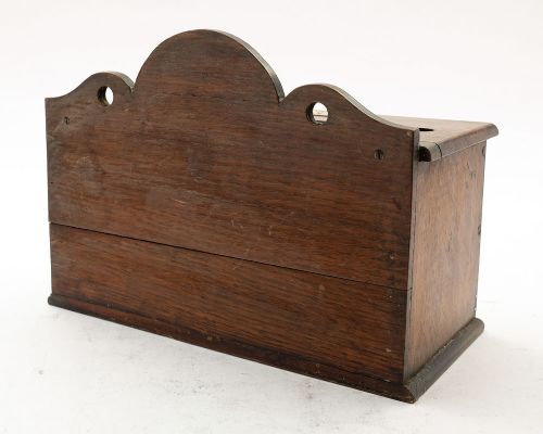 Wonderful Edwardian Oak & Brass Letters Box - circa 1905