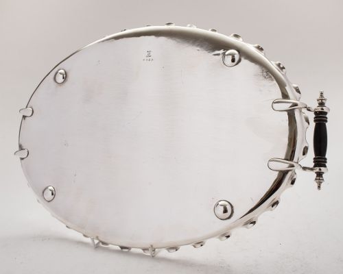 Stunning Victorian Silver Plated Oval Tray - circa 1890