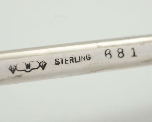 Nice American Sterling Silver Candle Snuffer - circa 1900